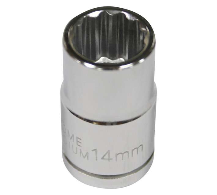 Mastercraft Â½" Drive 12 Point Socket (14mm)