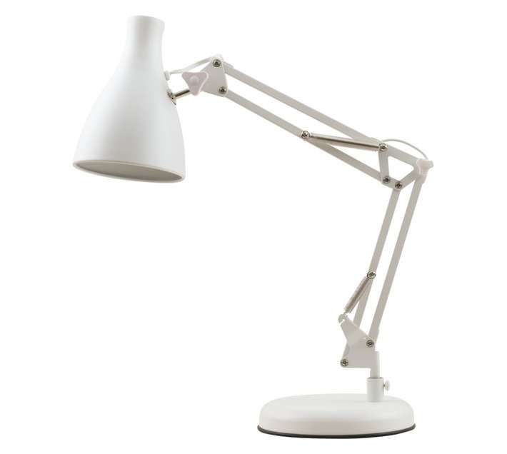 Design House Cantilever Desk Lamp - White