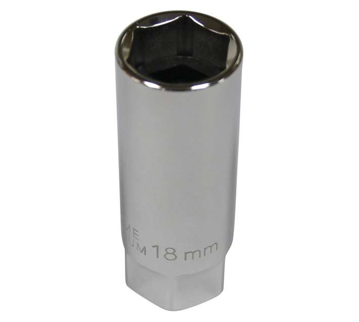 MFT17005 3/8 Drive 6 Point Spark Plug Socket - Chrome (18mm)
