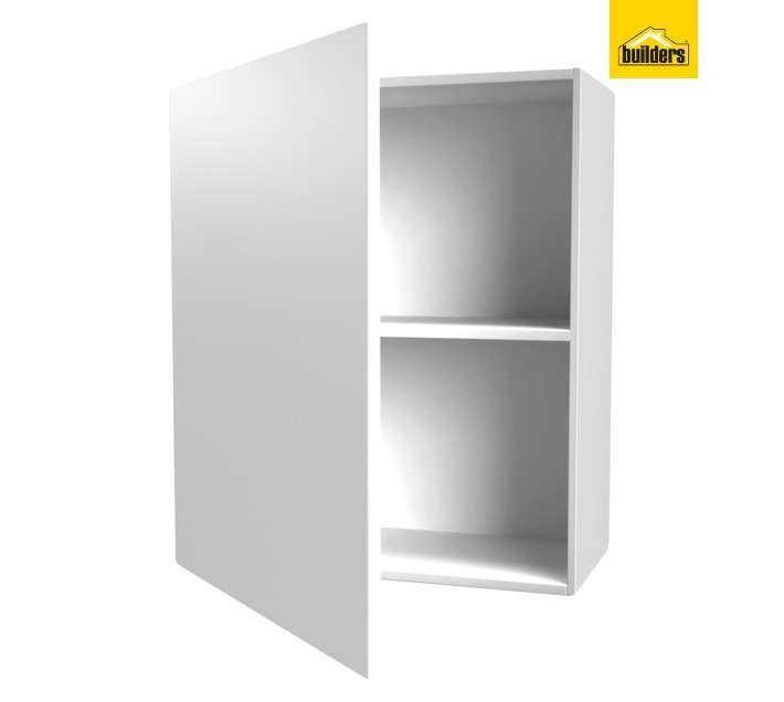 Home and Kitchen Gloss Top Cabinet Unit - White (600 x 300 x 720mm)