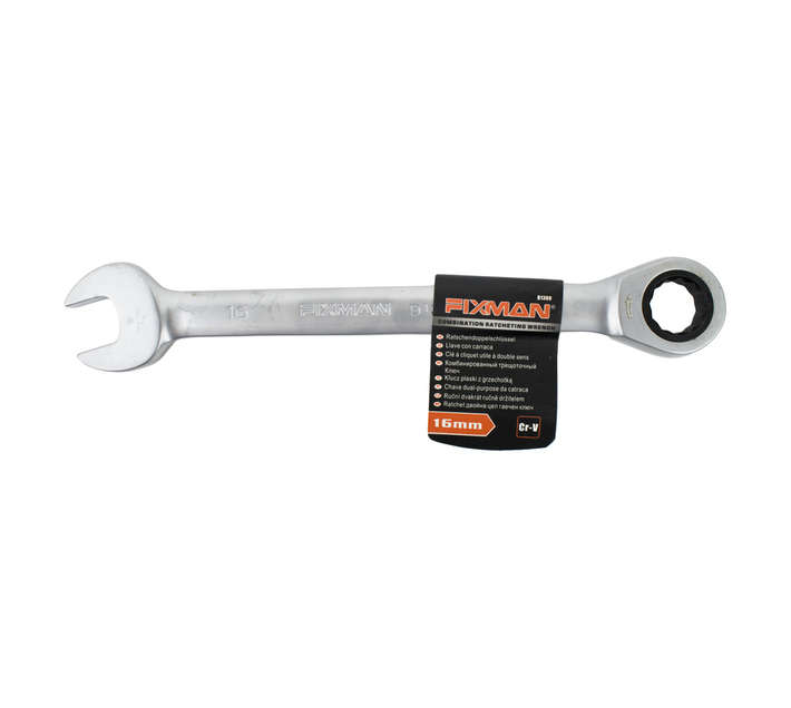 FIXMAN COMB WRENCH 16MM RATCHET