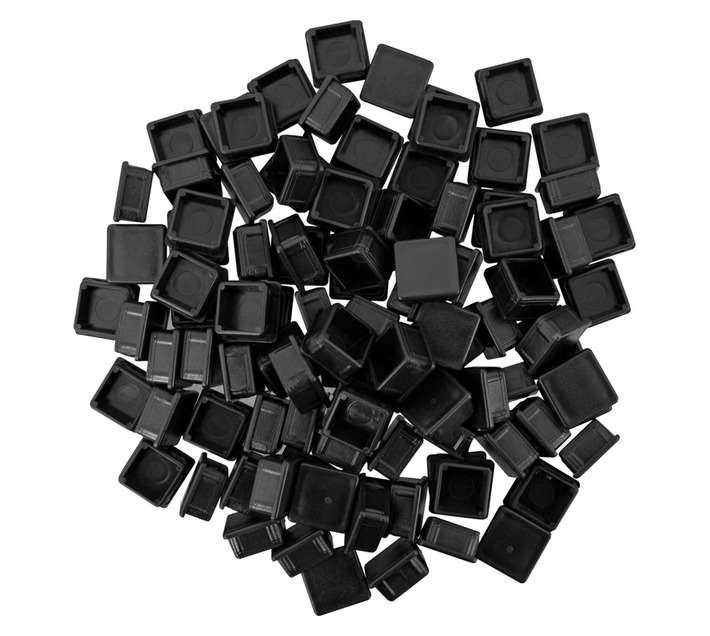 RJK Plug Plastic Square 25mm (100 Pack)