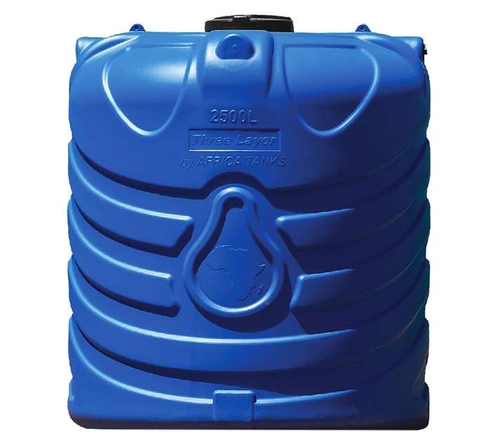 Africa Tanks Vertical Water Tank - Royal Blue (2500L)