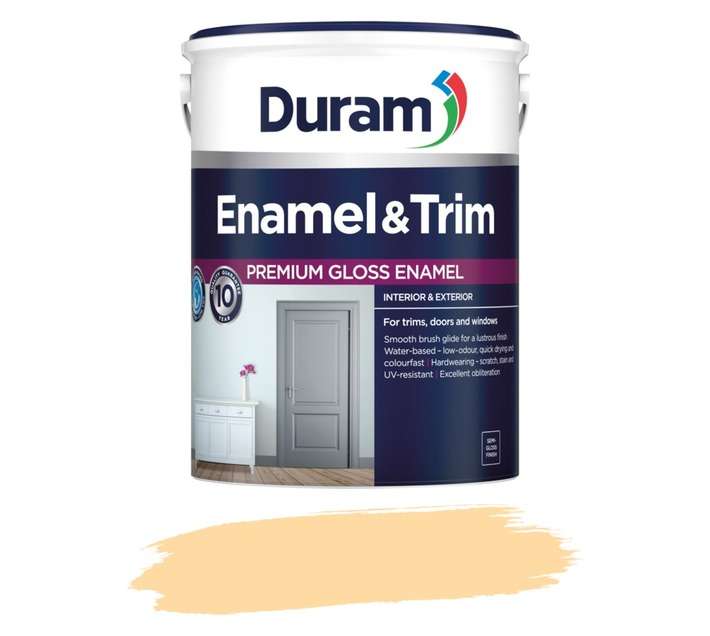 DURAM ENAMEL & TRIM 5LT CRM