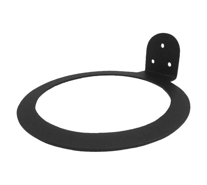 First Dutch Brands Pot Wall Bracket with Inner - Black (120mm)
