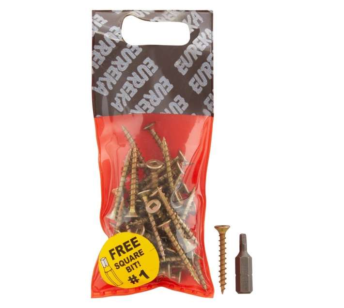 Eureka 1FG10U 3.5 x 30mm Cut Screw Full Thread (25 Pack)