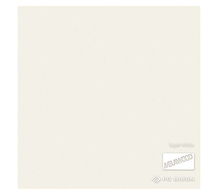PG Bison BisonLam Picco White Strata Finish (2750 x 1830 x 16mm)