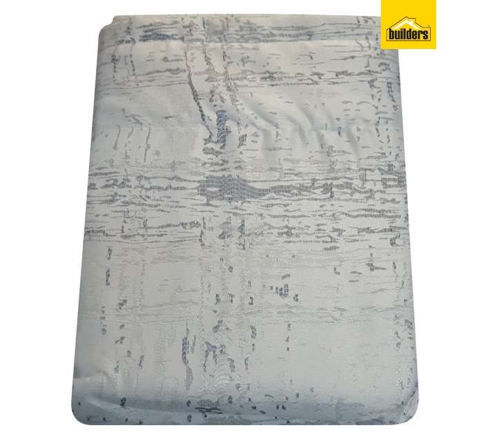 Design House Julie Tapered Curtain - Silver (2300 x 2180mm)