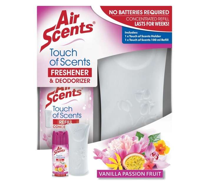 Air Scents Touch of Scents Air Freshener Refill - Vanilla Passion Fruit (100ml)