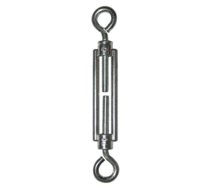 Active Hardware Light Duty Eye To Eye Turnbuckle - Silver (110 x 15 x 10mm)