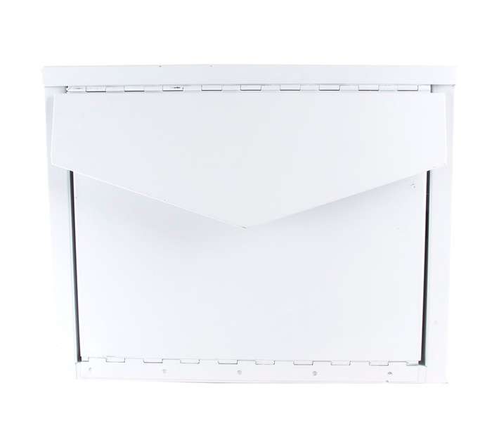 Fragram AWS2654 Lockable Letter Box - White (325 x 150 x 250mm)