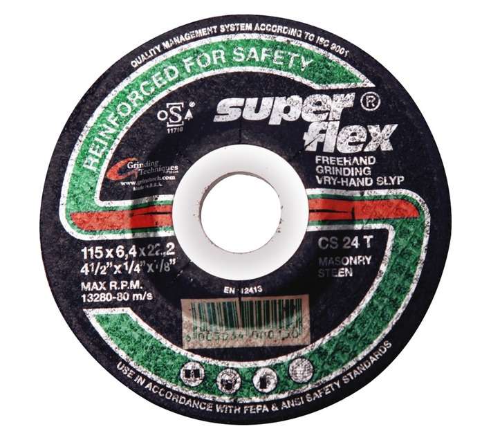 Superflex Grinding Stone Wheels 115 x 6 x 22.2