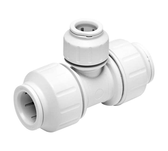 Speedfit Reducing Tee 22 x 22 x 15mm - White