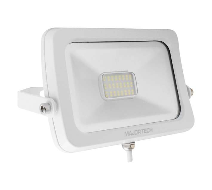 Major Tech LFW-10NWS Slimline LED Flood and Security Light - White (10W)