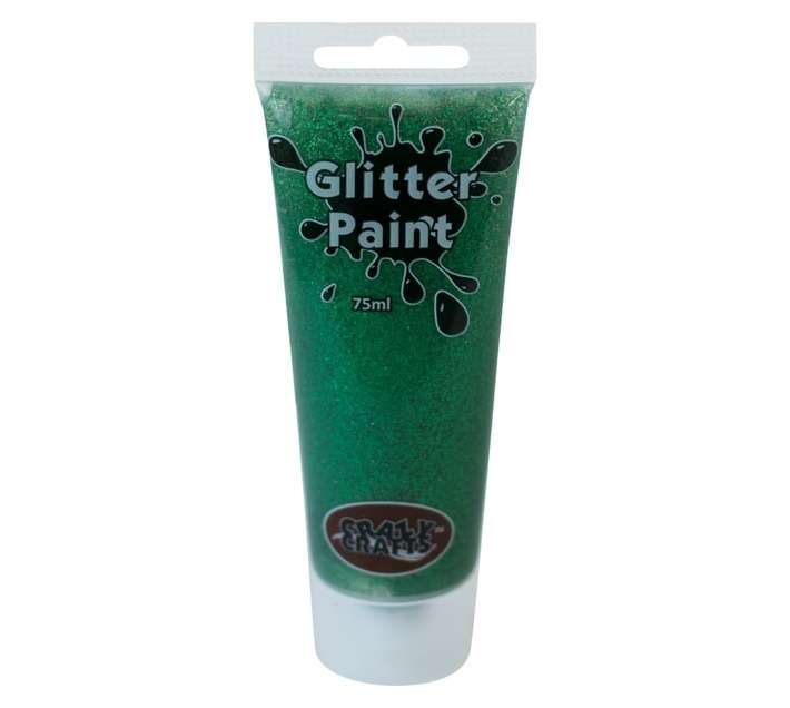 Glitter Paint - Green (75ml)