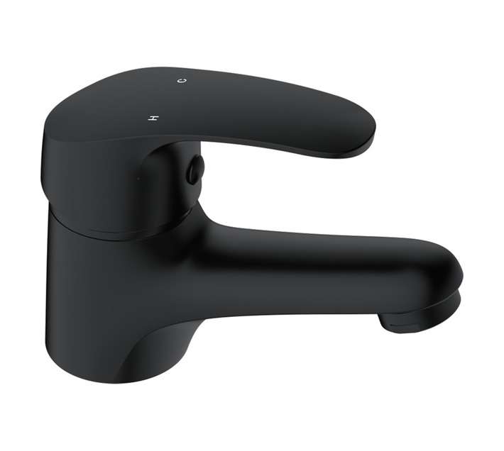 Icon Pisces II Basin Mixer - Black