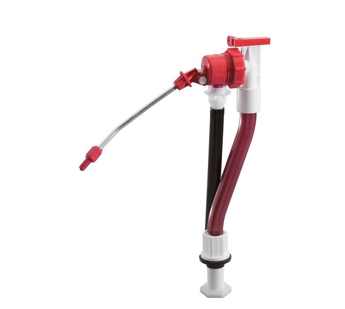 Dutton Plastics FP049 Kleenflo Bent Bottom Inlet Valve