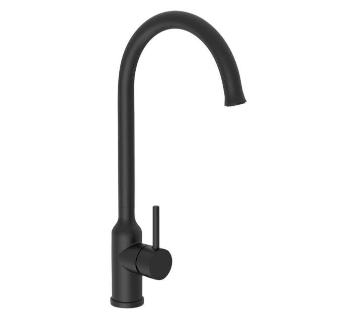 SAVOUR ROUND SINK MIXER MATT BLK