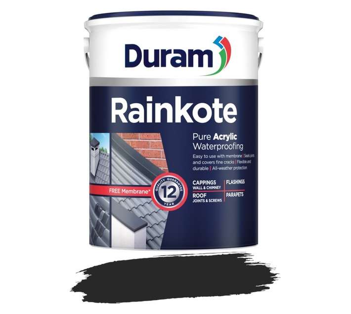 Duram Rainkote Kit - Black (5L)