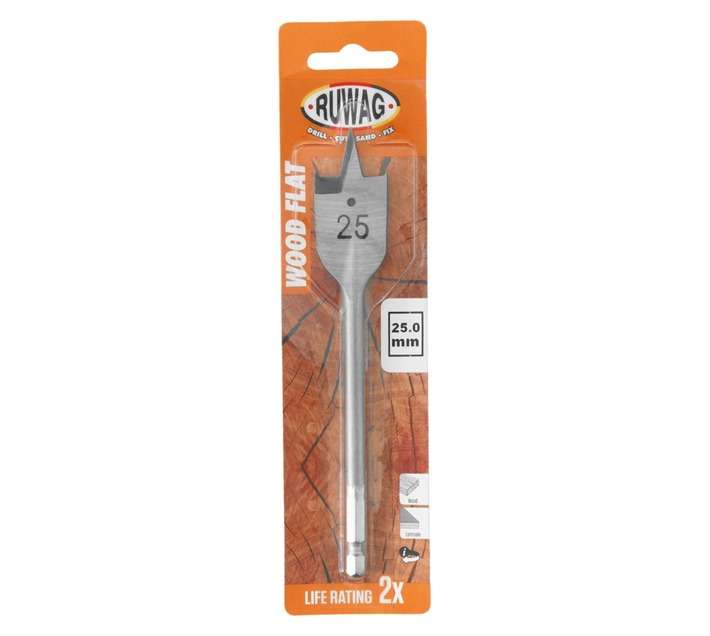 Ruwag 25mm Wood Flat Drill Bit