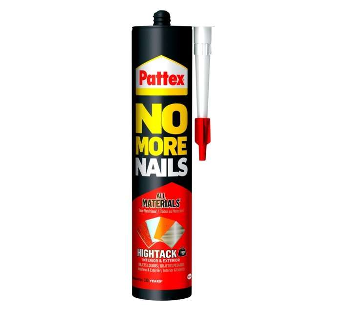 Pattex No More Nails High Tack Interior and Exterior Adhesive (440g)