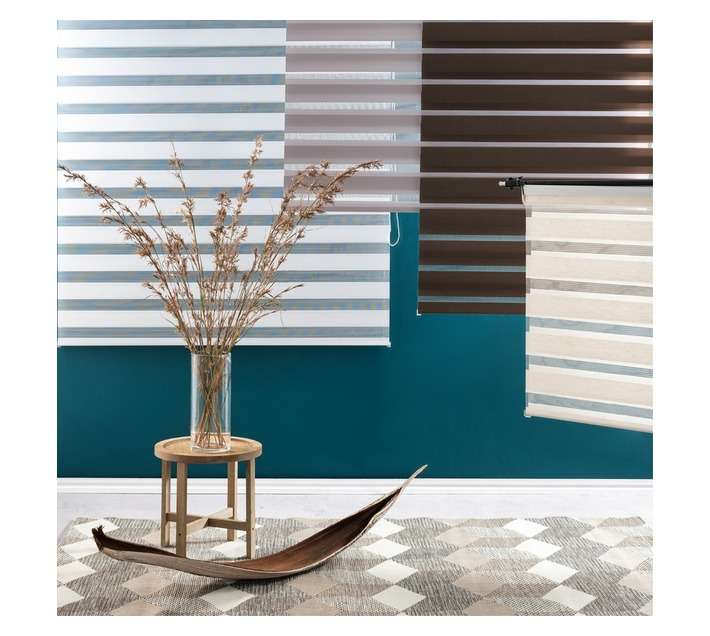 Vidella Blind Zebra ZZ10 - Brown(470 x 900mm)