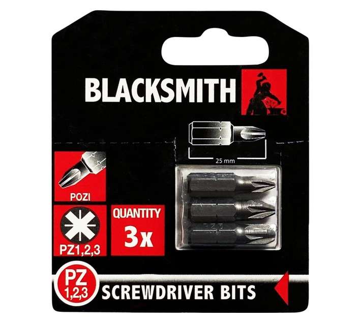 Blacksmith PZ Screwdriver Set (25mm)