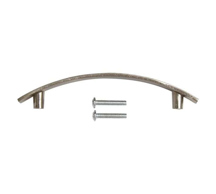 Home and Kitchen Stainless Steel Stipple Handle - Silver (96mm)