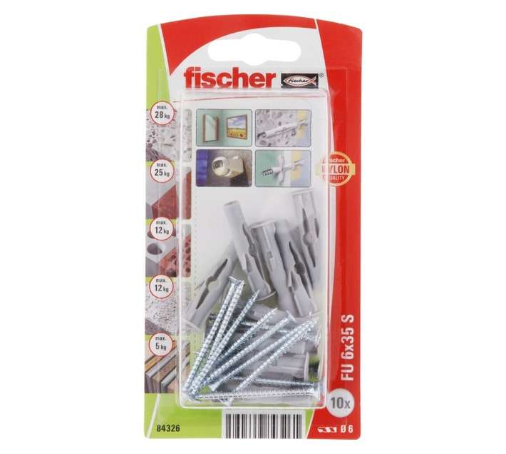 Fischer Cavity and Screw Fixing FU 6 x 35 SK