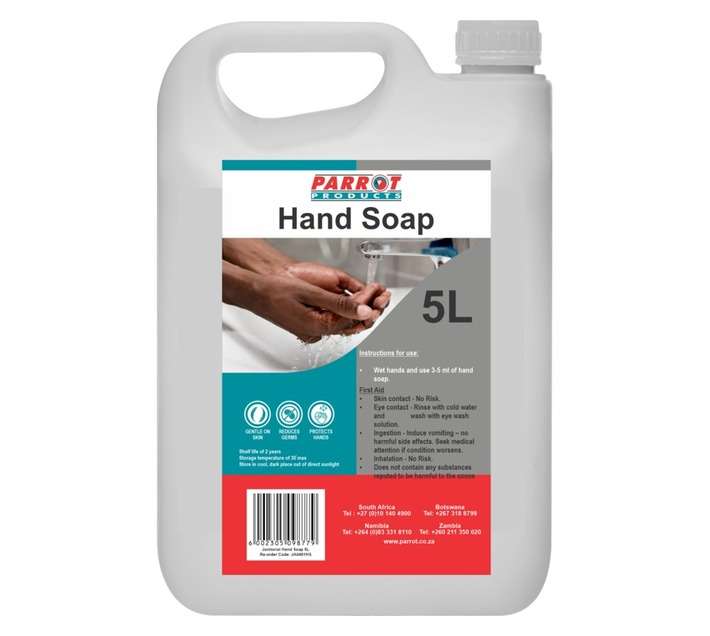Parrot Janitorial Hand Soap (5L)