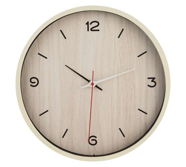 Design House Natural Clock (300 x 300mm)