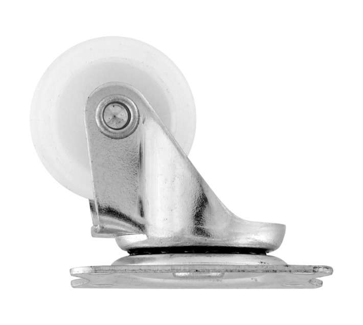 Hillaldam 870120 Nylon Swivel Castor - White (25mm)