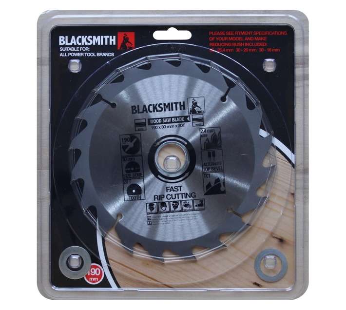 Blacksmith 190 x 16mm x 20t Circle Saw Blade