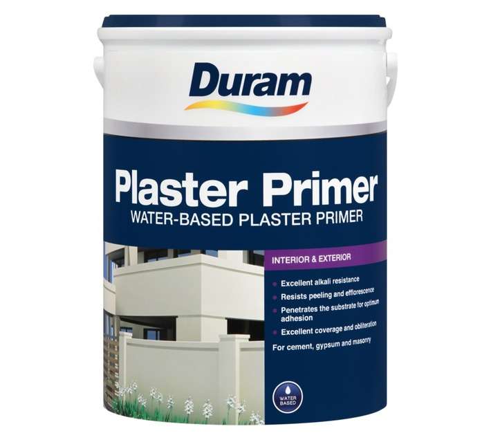 DURAM PLASTER PRIMER 5LT WHT