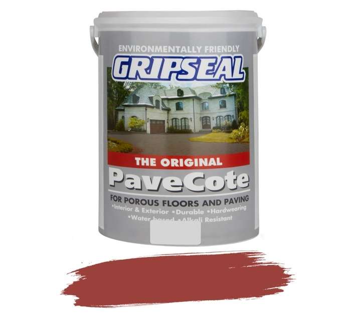 Gripseal Pavecote Paving Paint -Terracotta (5L)