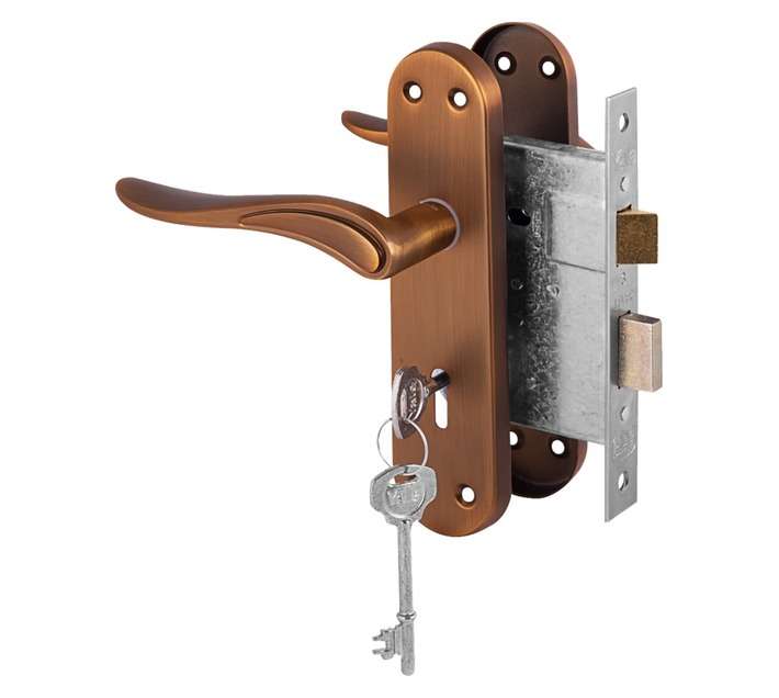 Yale Dolce 3 Lever Lockset - Matte Coffee