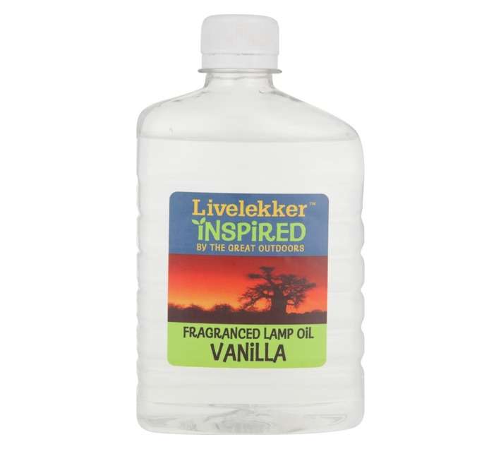 Livelekker OIL1 Vanilla Lamp Oil - Clear (500ml)