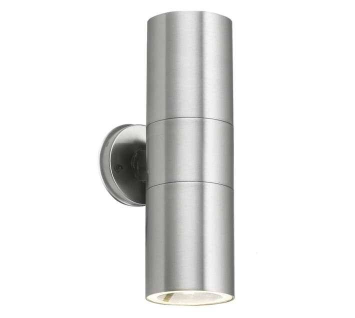 Design House LED Double Round Wall Washer - Chrome