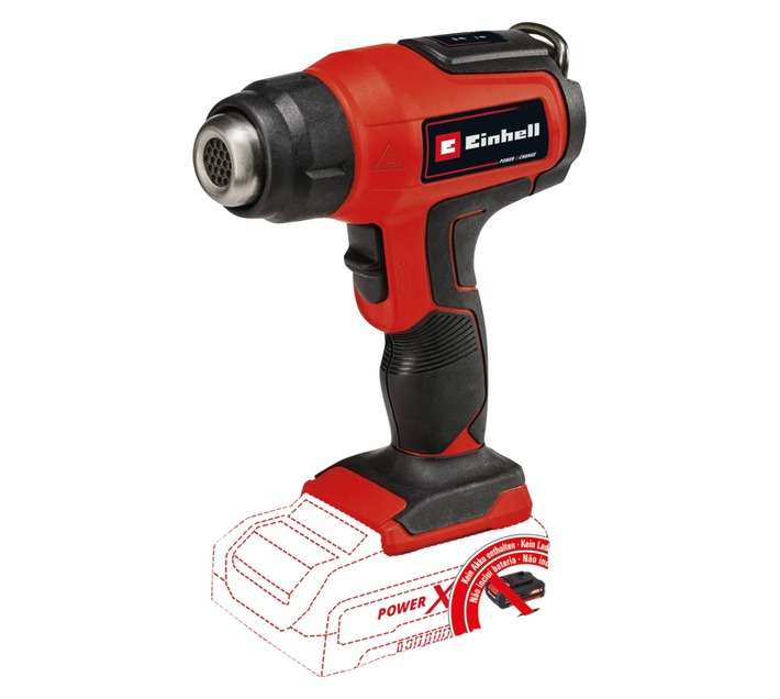Einhell Power X-Change Cordless Hot Air Gun TE-HA 18 Li - Solo