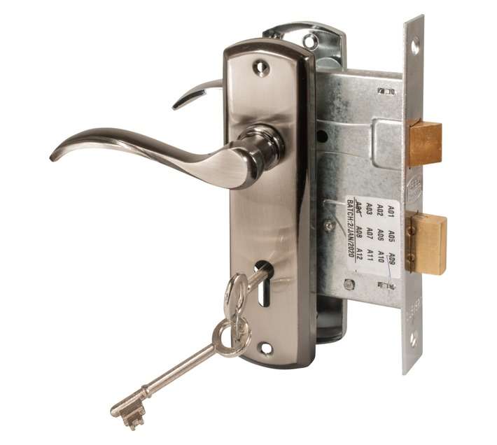 Dortello Livenza 3 Lever Lock Set - Black (152mm)