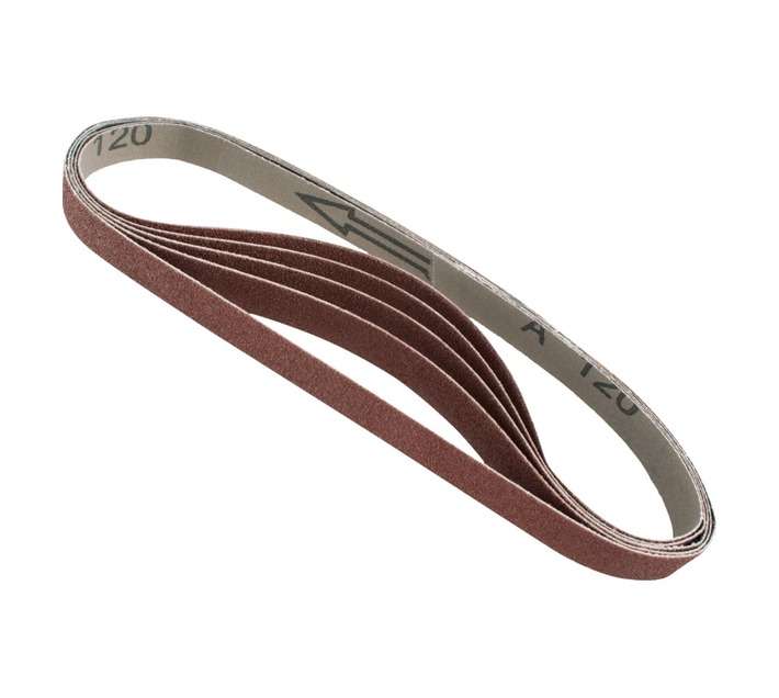 Tork Craft ABR91120 5 x 120 Grit Powerfile Sanding Belts (457 x 13mm)