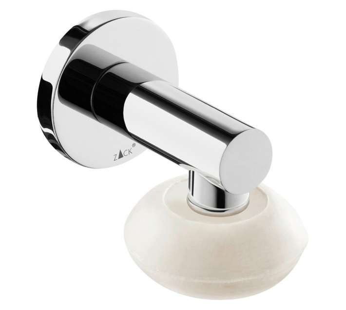 Zack Scala Staple Soap Holder - Silver (130 x 65 x 65mm)