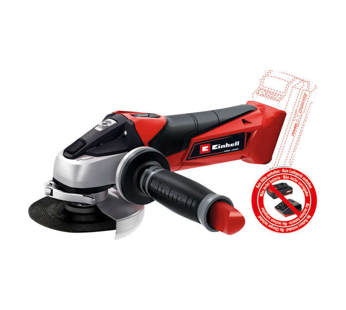 Einhell Power X-Change Cordless Angle Grinder TE-AG 18/115 Li - Solo