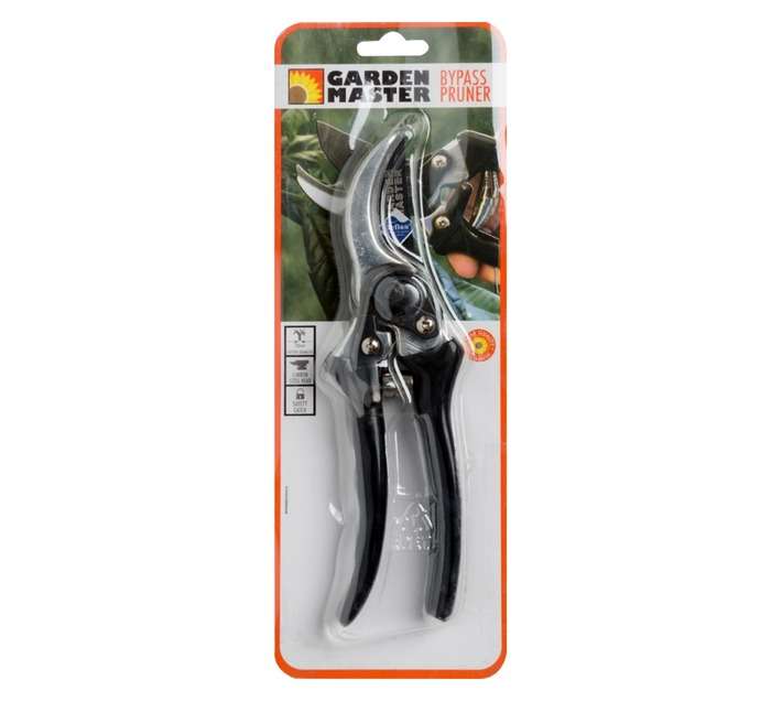 Garden Master Bypass Pruner - Black/Orange GP-1003