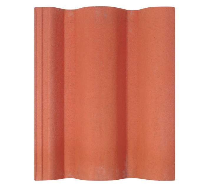 BMI Coverland Taunus Through Colour Roof Tile - Red (420 x 332mm)