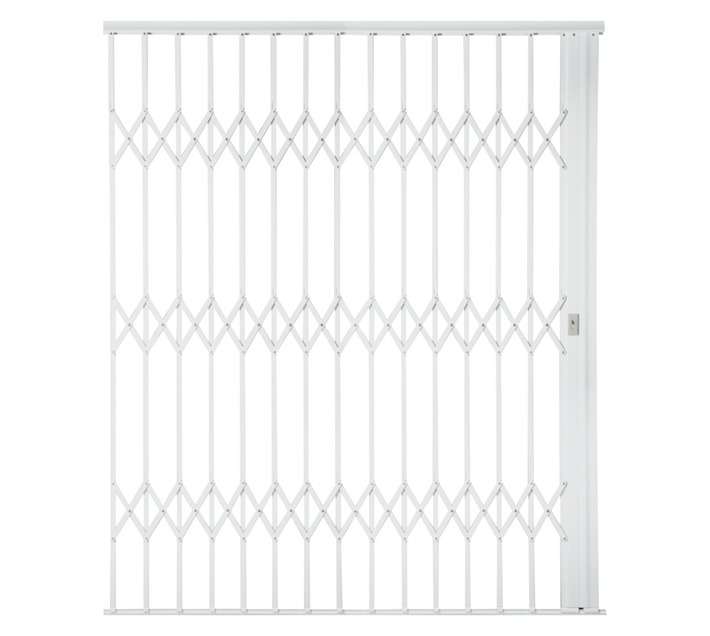 Xpanda Alu-Glide Plus Security Gate - White (2500 x 2150mm).