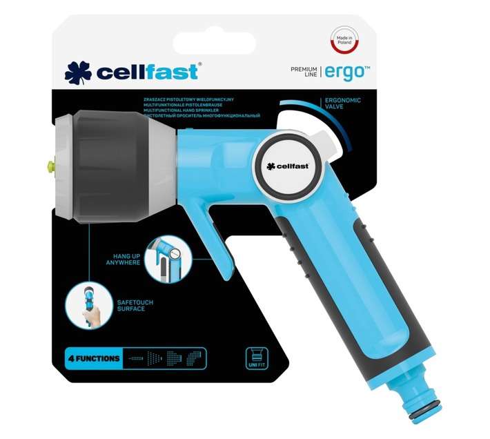 Cellfast CF53-330 Multifuctional Ergo Nozzle - Grey/Blue