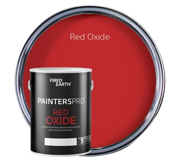 Fired Earth Painters Pro QD RFU Primer - Red Oxide (5L)