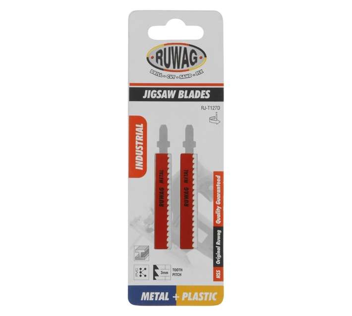 Ruwag RJ-T127D T-Shank Wood Jigsaw Blades (2 Pack)