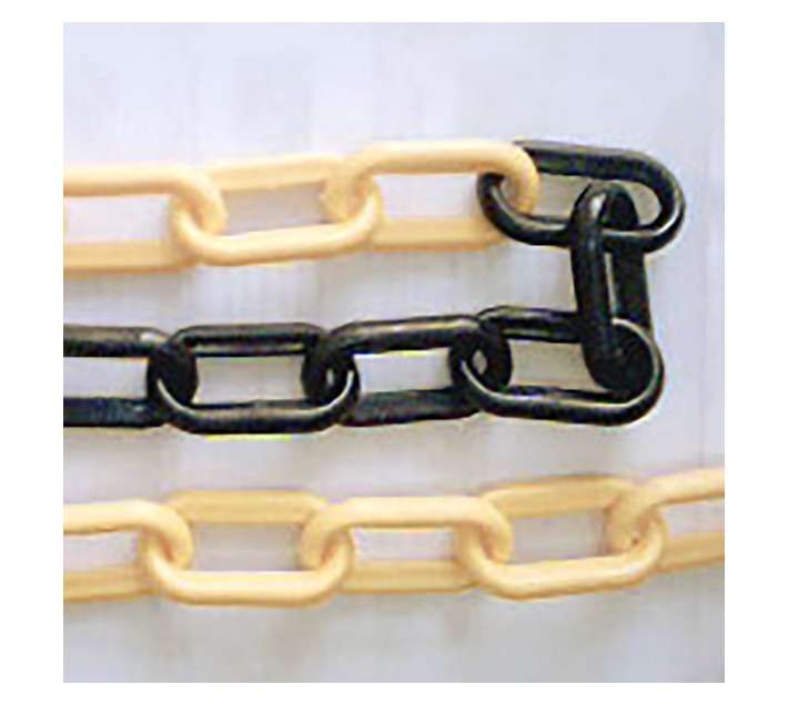 Plastic Chain - Black and Yellow